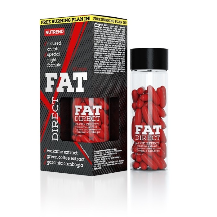 Fat Direct - Brûleur de graisse - 60 gélules | Nutrend
