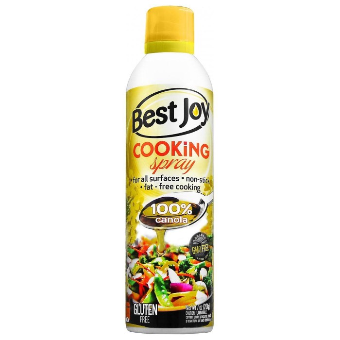 Spray cuisson Canola 500 ml - Cooking Spray - 0 calorie - Best Joy
