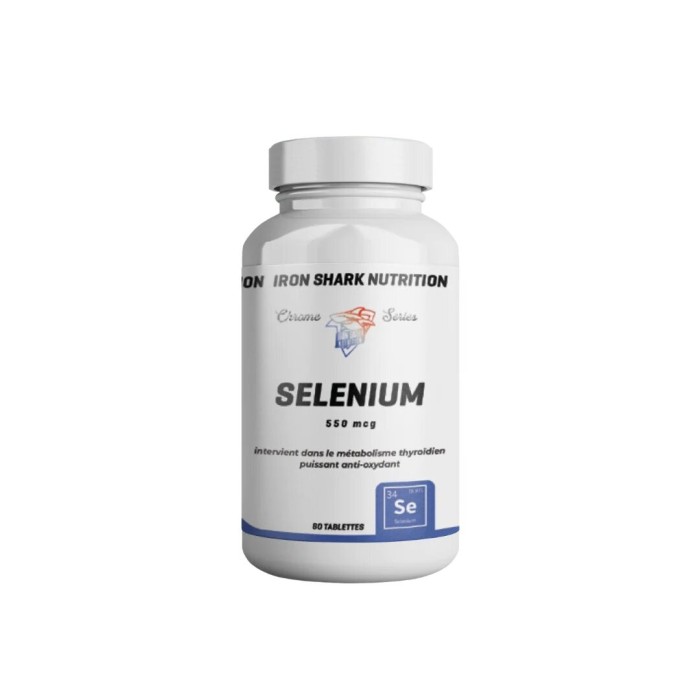 Sélénium - 60 Tablettes | Iron Shark Nutrition