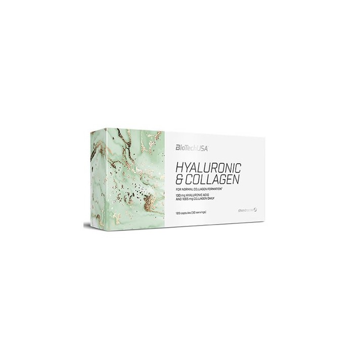Hyaluronic et Collagen - 120 Caps | Biotech USA