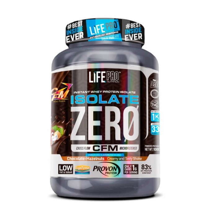 Isolat Zero CFM - 1kg | Life Pro Nutrition