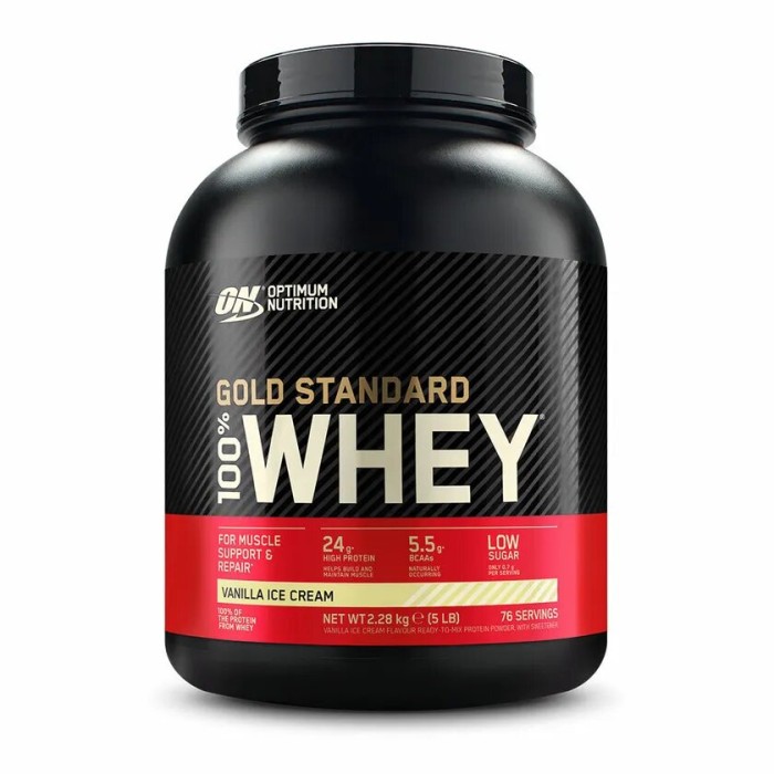 100% Whey Gold Standard - 2.270kg  | Optimum Nutrition