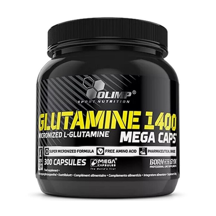 Glutamine Mega Caps - 300 Caps | Olimp Nutrition