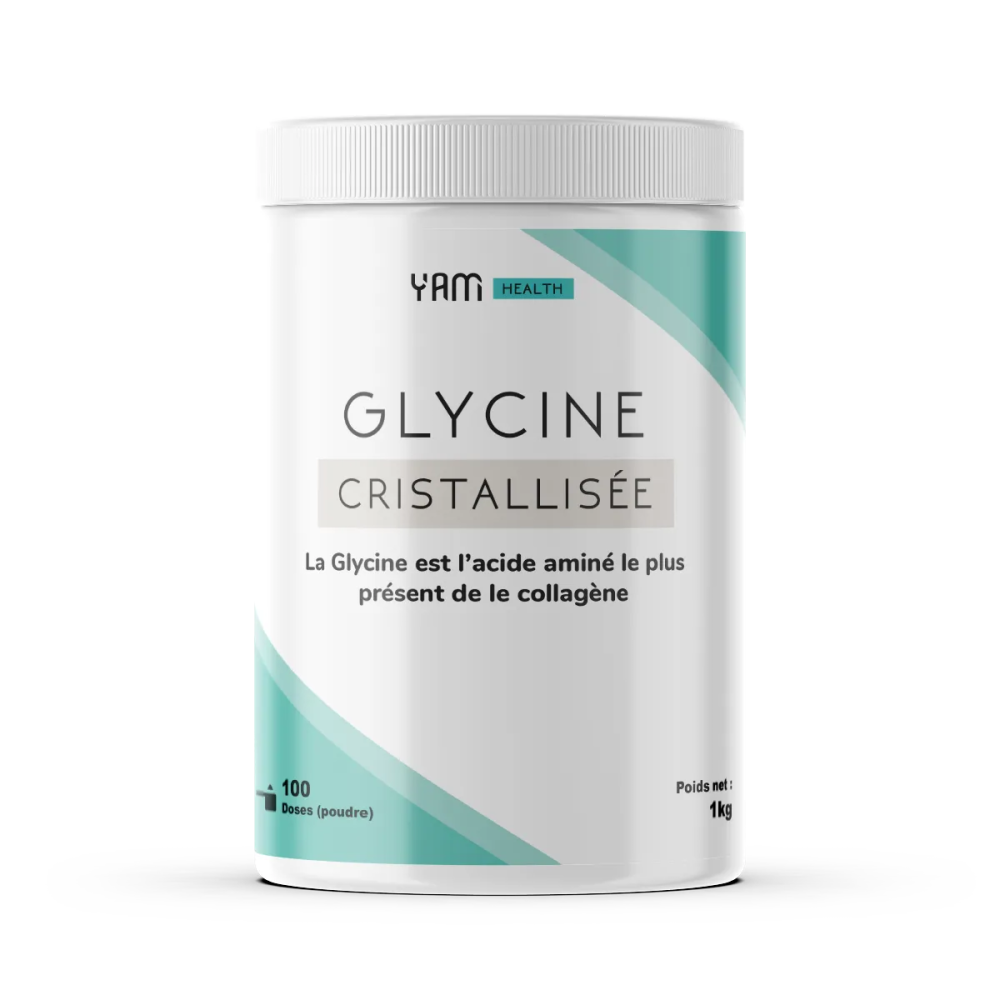 L Glycine cristallisée - Acide aminé en poudre pour articulations