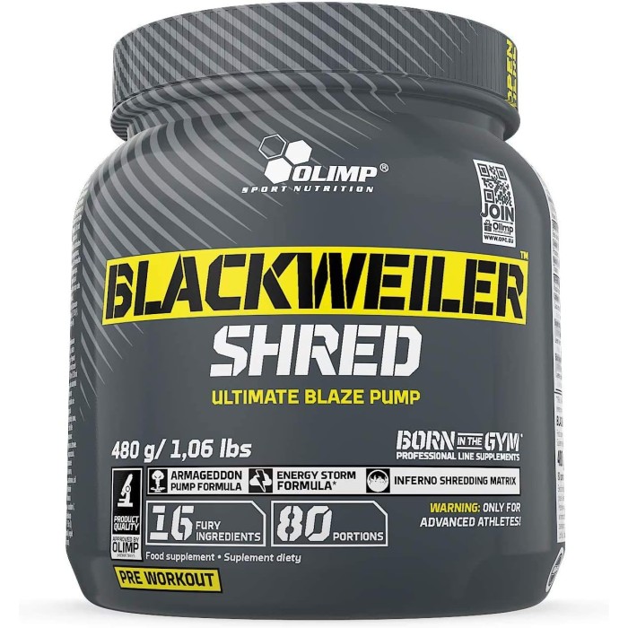 Blackweiler Shred  480gr - OLIMP NUTRITION