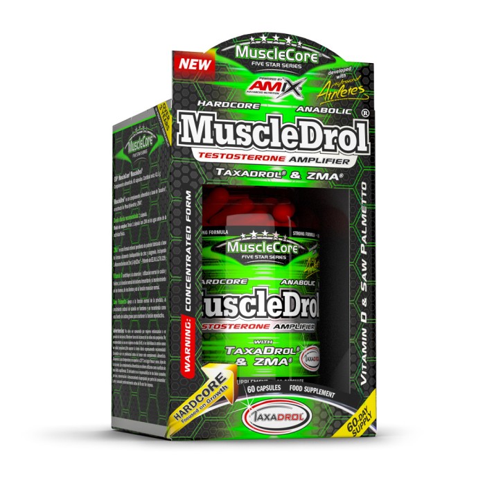 Muscledrol - 60 gélules | Amix Nutrition