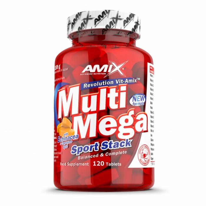 Multi Mega Stack - 120 Gélules | Amix Nutrition