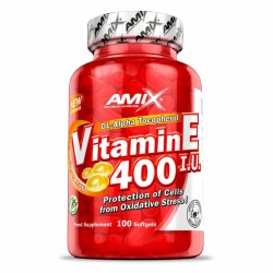 Vitamin E 400 UI - 100 gélules | Amix Nutrition