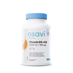 Vitamin D3 + K2 - 120 gélules | Osavi