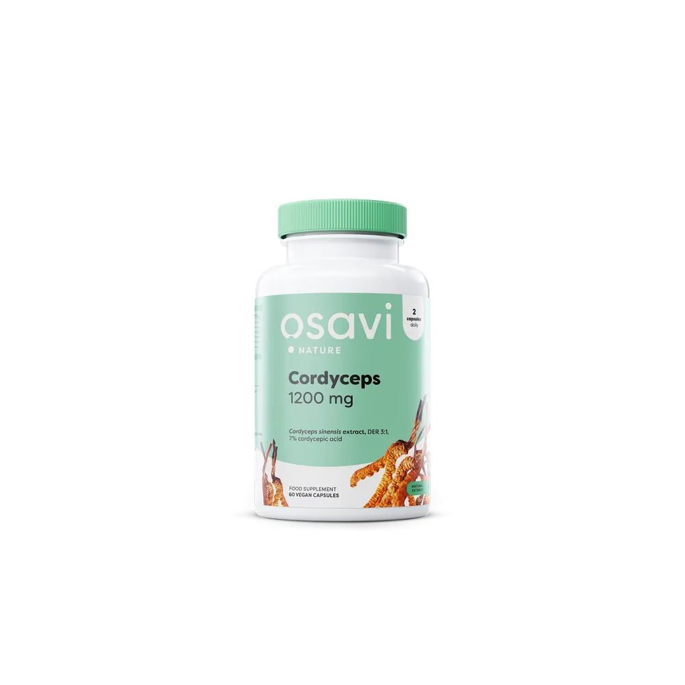 Cordyceps 1000 Mg - Complément énergie Et Immunité - 120 Capsules - Marque Tecepec