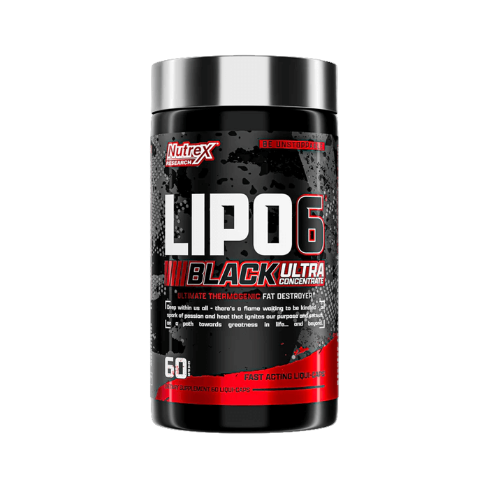 Lipo 6 Black Ultra - 60 Caps | Nutrex
