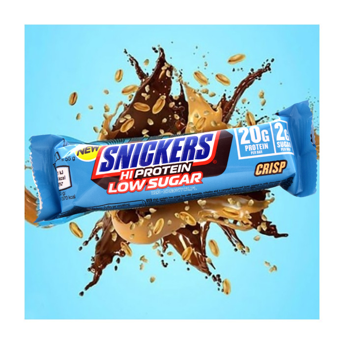 Snickers Hi Protein CRISP (low Sugar) - 55g | Snickers