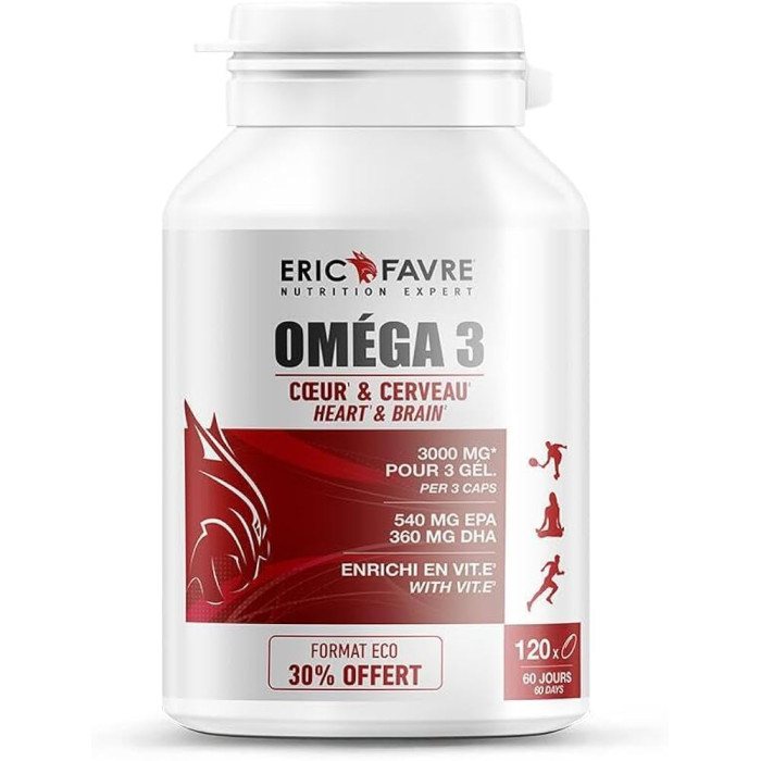 Omega 3 - 120 Caps | Eric Favre