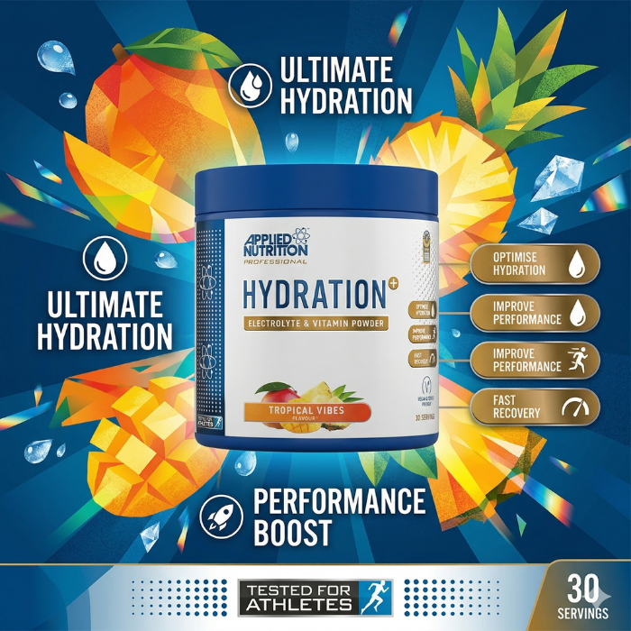 Hydratation + Electrolyte et vitamines - Applied Nutrition