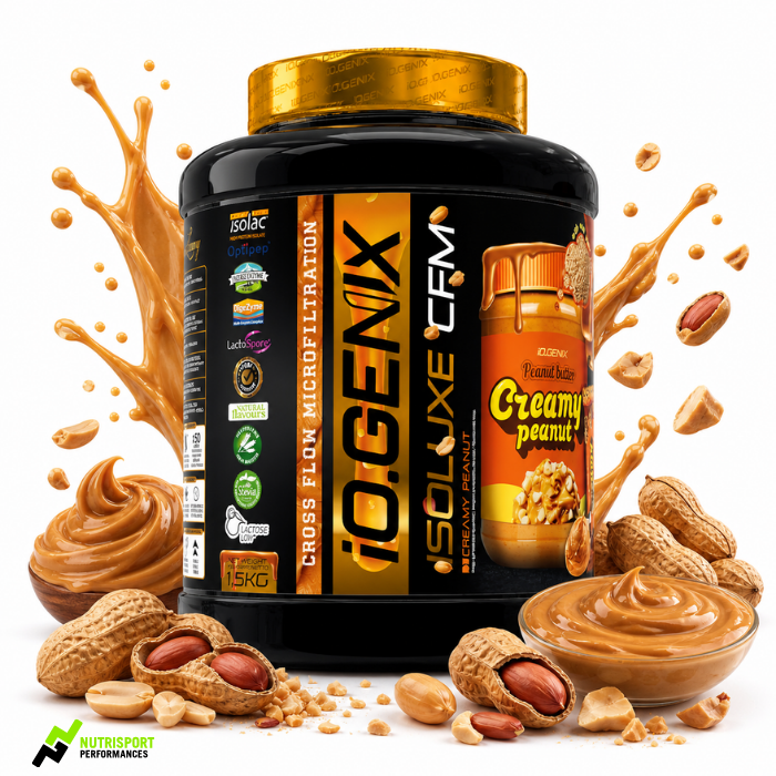 isoluxe whey CFM - IOGENIX - créme cacahuète
