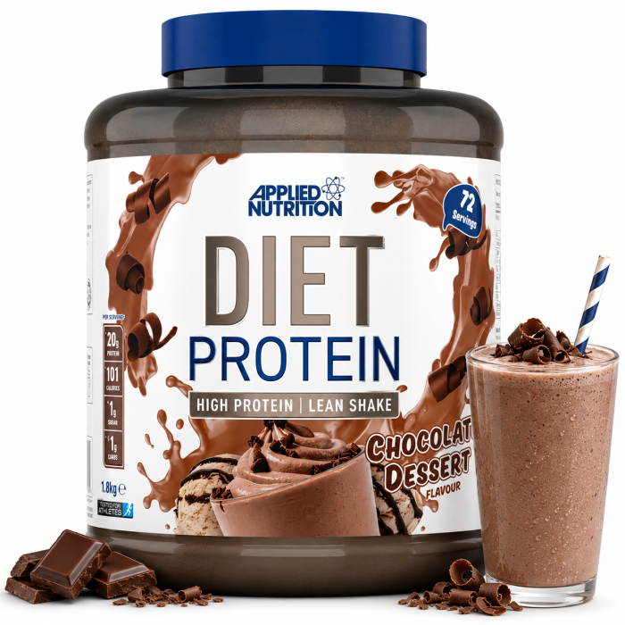 diet whey protein chocolat 1,8kg applied nutrition