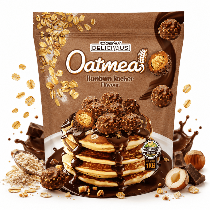 Delicious Oatmeal - Farine D'Avoine - 1kg | IOGENIX - rocher