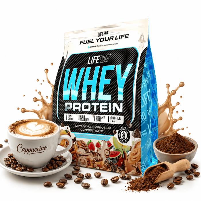 Whey Protein - 1kg | Life Pro Nutrition - capuccino