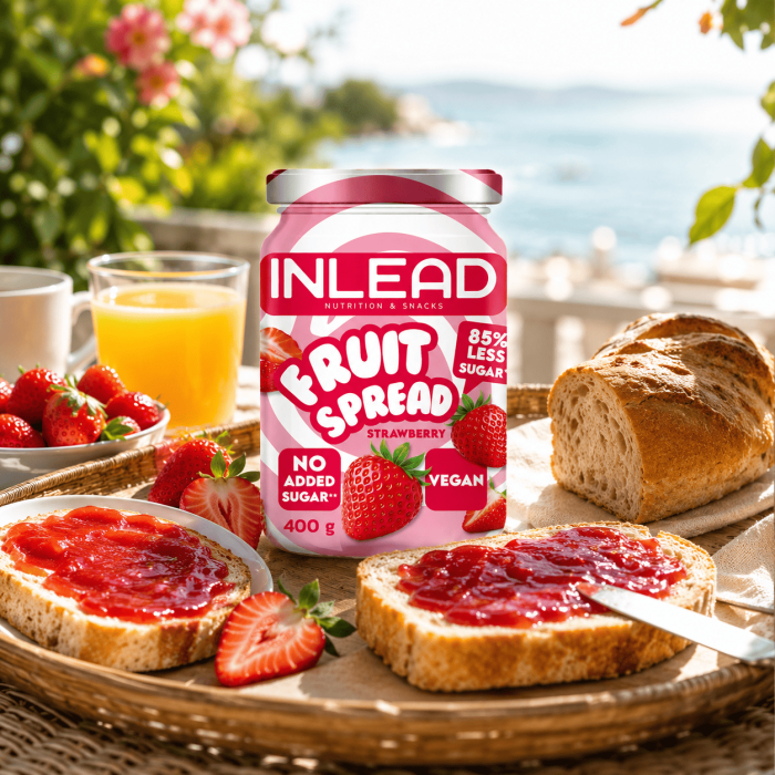tartine de confiture fraise inlead