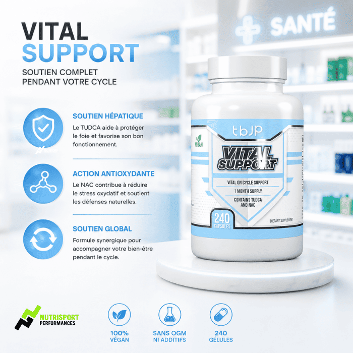 Vital Support - 240 Gélules - TBJP