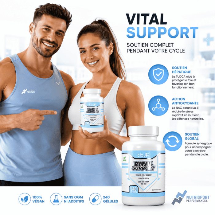 couple avec le Vital Support - 240 Gélules - TBJP