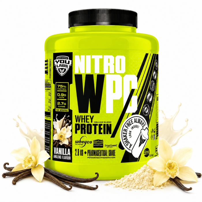 Nitro Whey Protein WPC vanille you labs