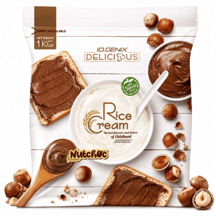 Rice Cream (crème de riz) - 1kg nut choc -  IOGENIX