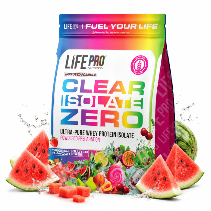 clear isolate zéro pastèque - life pro nutrition