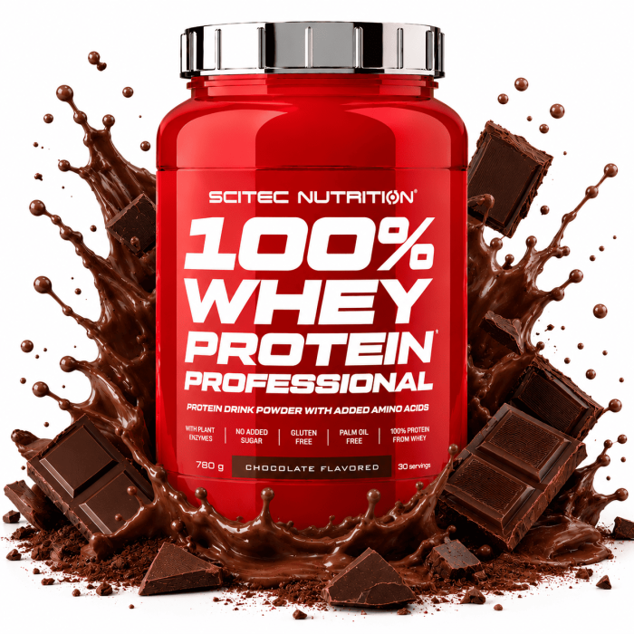 100% Whey Protein Professional - chocolat 780g - Scitec Nutrition