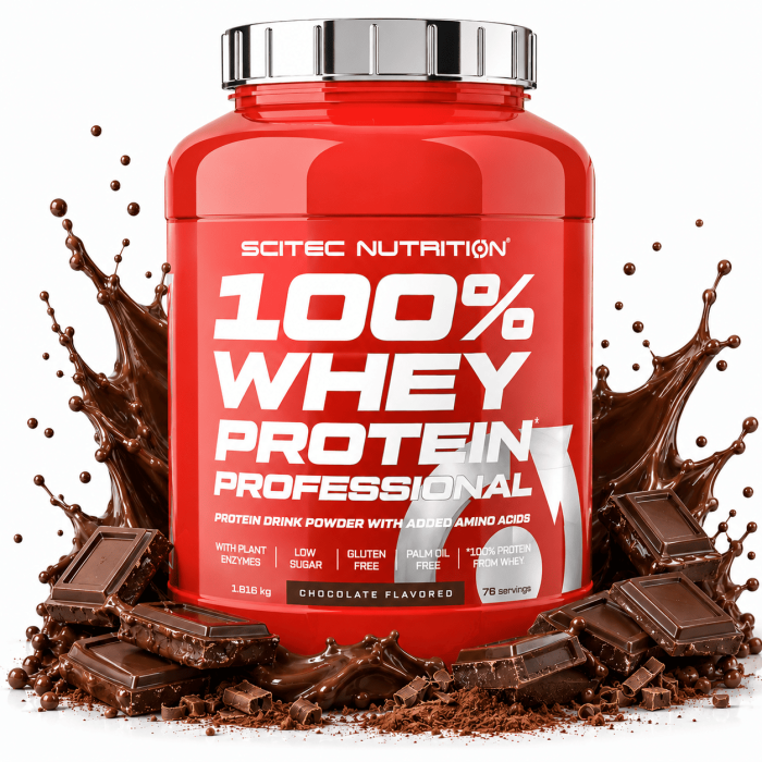 100% Whey Protein Professional - chocolat 1.816 gr - Scitec Nutrition