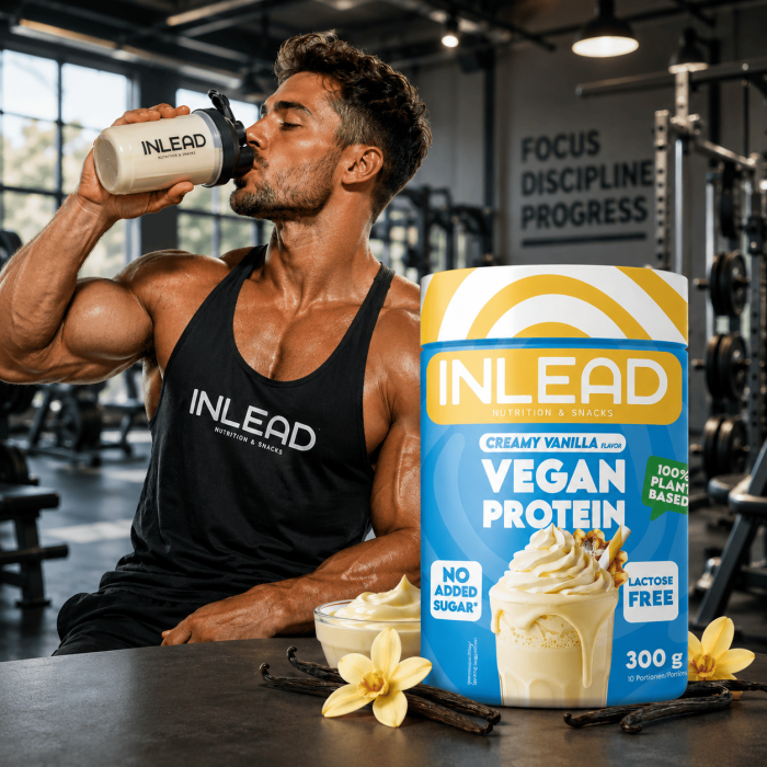 Vegan Protein - INLEAD - vanille bodybuilder
