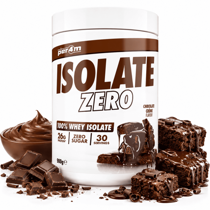 Isolate Zero brownie - 900g Per4m