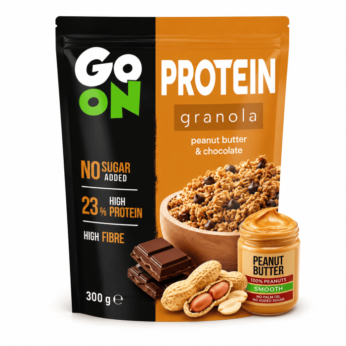 Protein Granola - 300g peanut butter -chocolat - Go on