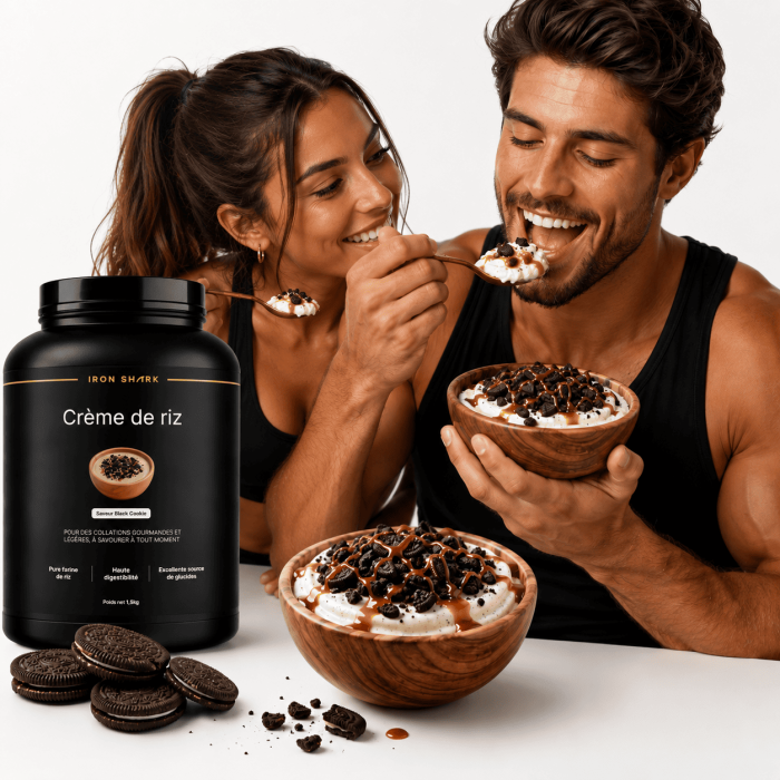 Shark Rice Cream (crème de riz) - 1,5kg | Iron Shark Nutrition