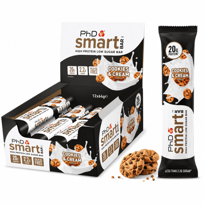 Smart Bar - 64g | PHD cookies cream