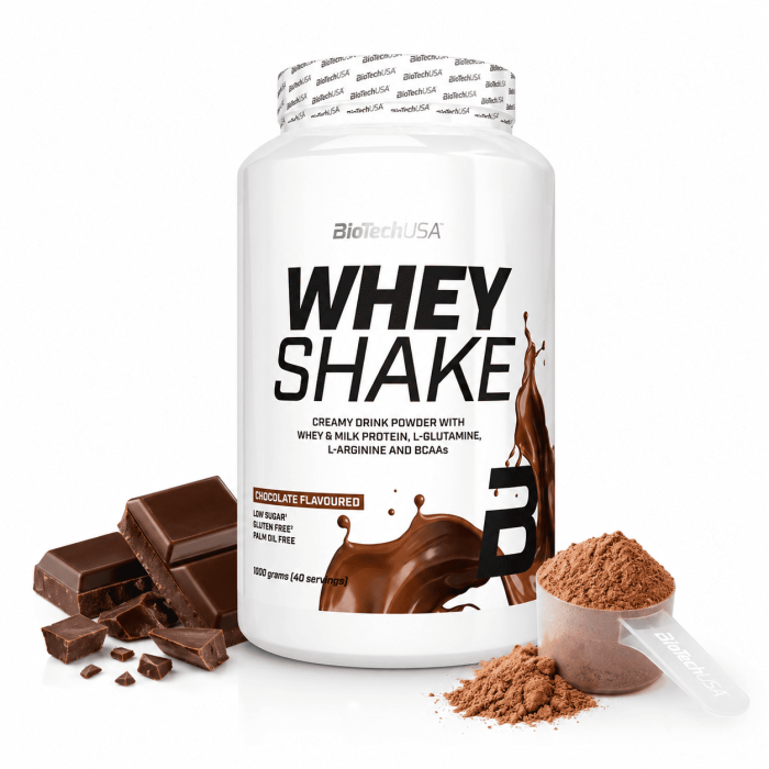 whey shake usa 1kg choccolat - biotech usa