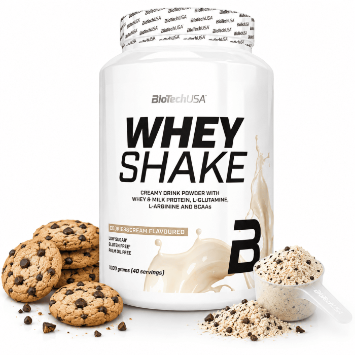 whey shake usa 1kg cookies cream - biotech usa