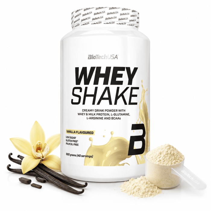 whey shake usa 1kg vanille - biotech usa