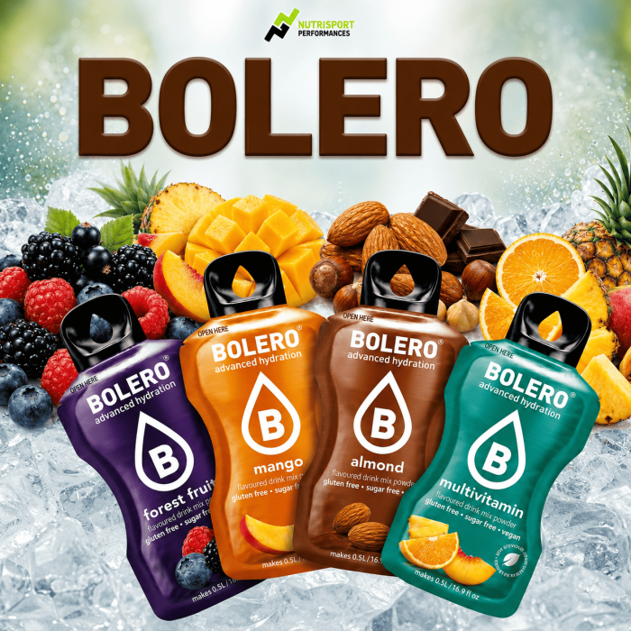 BOLERO (sirop sans sucre) - sachet de 9g | BOLERO
