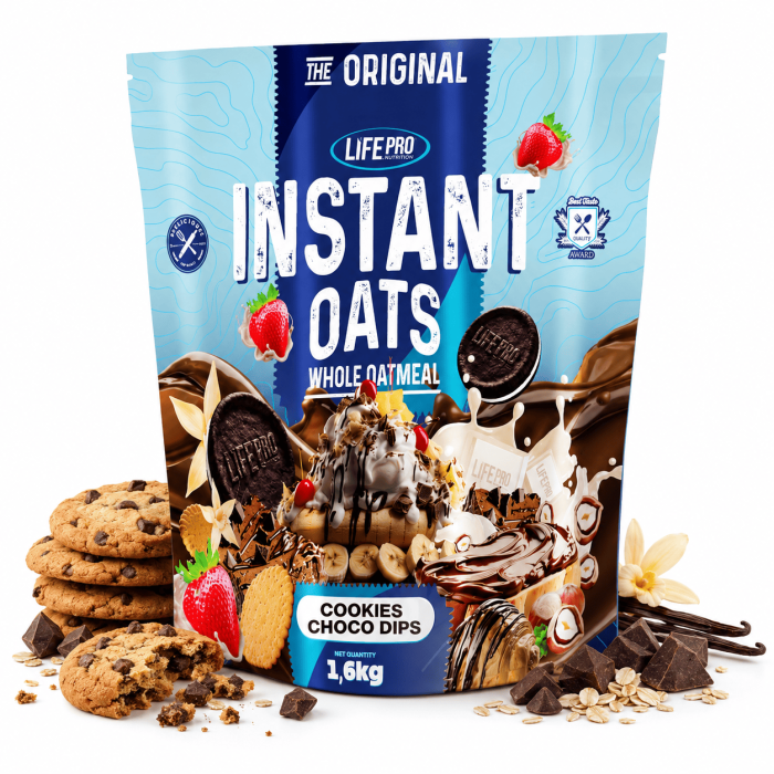 Farine d'avoine aromatisée cookies pépite de chocolat - Life pro nutrition