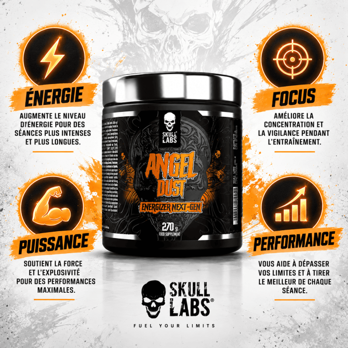 les avantages de Angel Dust  Next Gen - 270g | Skull Labs