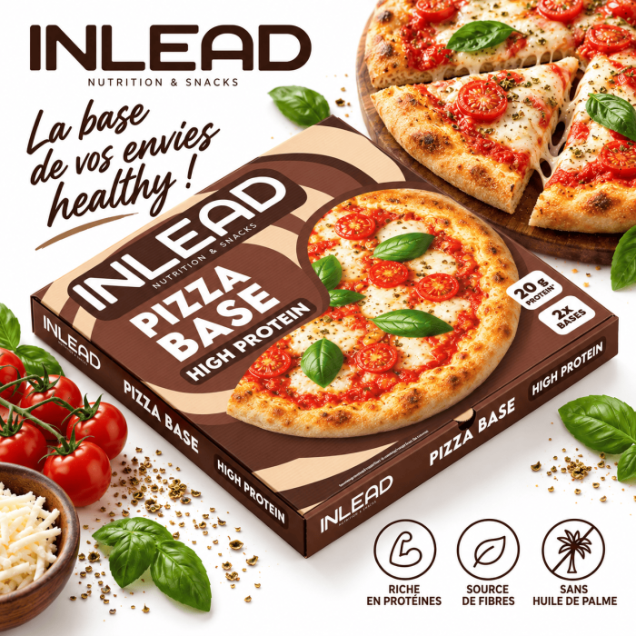 Pate à pizza Protéinée - 2 x 125g | INLEAD