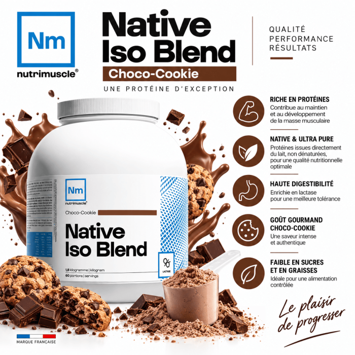 Native Iso Blend - Nutrimuscle, avantage