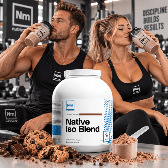 Native Iso Blend - Nutrimuscle, couple fitness