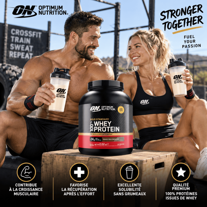 100% Whey Gold Standard - Optimum Nutrition crossfit
