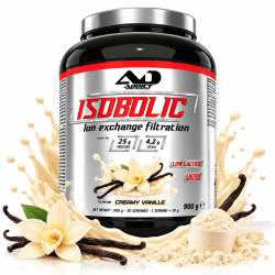 isobolic whey 900g vanille addict sport nutrition