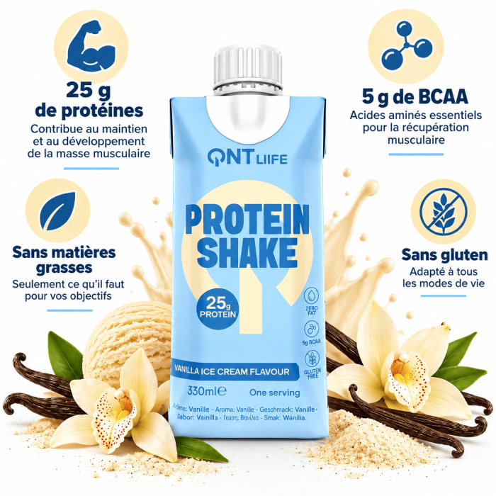 avantages protein shake qnt