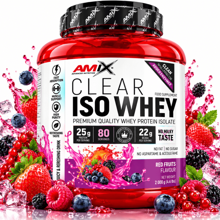 clear iso whey fruits des bois amix