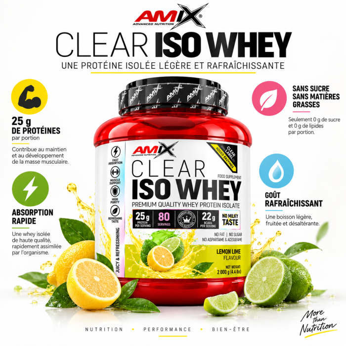 Clear Iso Whey - Amix