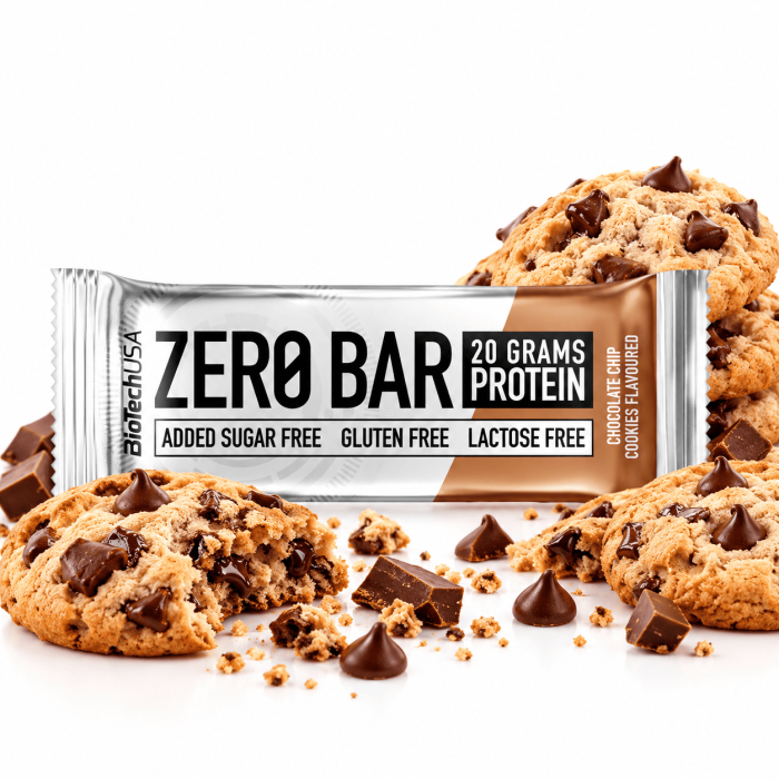 Zero Bar protein - cookies pépite de chocolat - BioTech USA